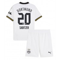 Echipament fotbal Borussia Dortmund Marcel Sabitzer #20 Tricou Treilea 2024-25 pentru copii maneca scurta (+ Pantaloni scurti)